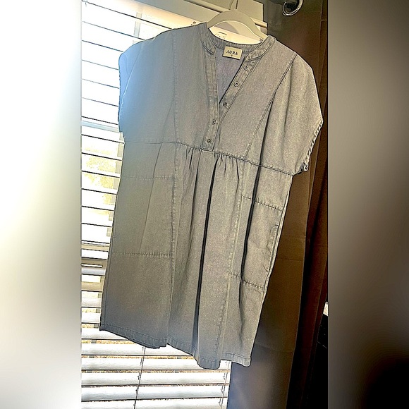 Aura Mini Dress Blue Jean - Picture 8 of 11